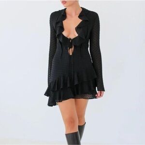 Rumored Waterfall Mini Dress